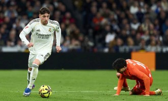 西甲-维尼修斯点射双响阿诺德复出献助攻 皇马4-1皇家社会