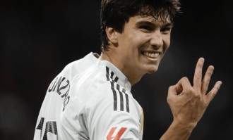 皇马替补中锋戴帽！跑动热点图火了，姆巴佩做不到的，他却做到了