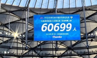 亚洲第一主场：大连英博本赛季场均58107人，排英超前6！
